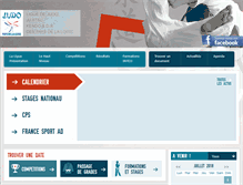 Tablet Screenshot of judo-pdl.fr